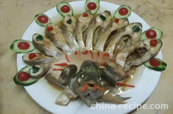 The recipe for braised flatfish
