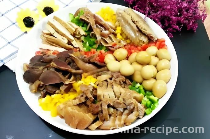 The recipe for braised platter