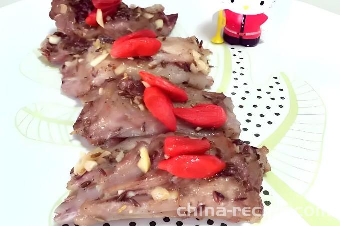 The method of grilling lamb chops
