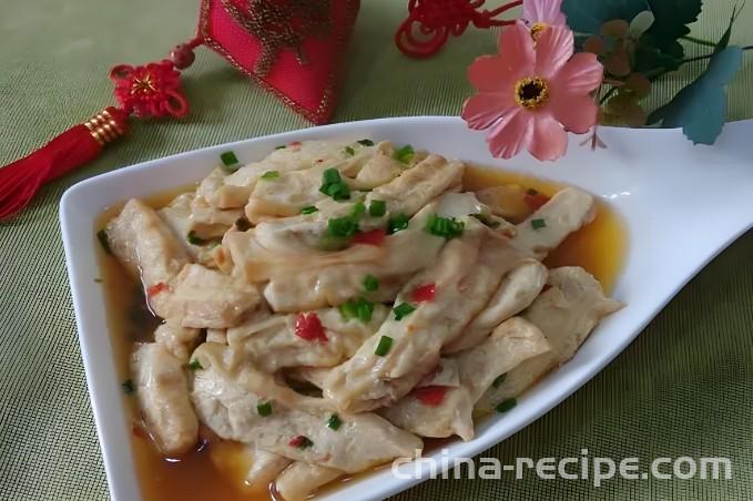 The method of cooking tofu