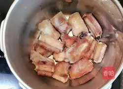 排骨炖莲藕的做法图解5