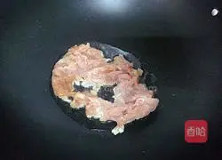榨菜炒肉丝的做法图解4