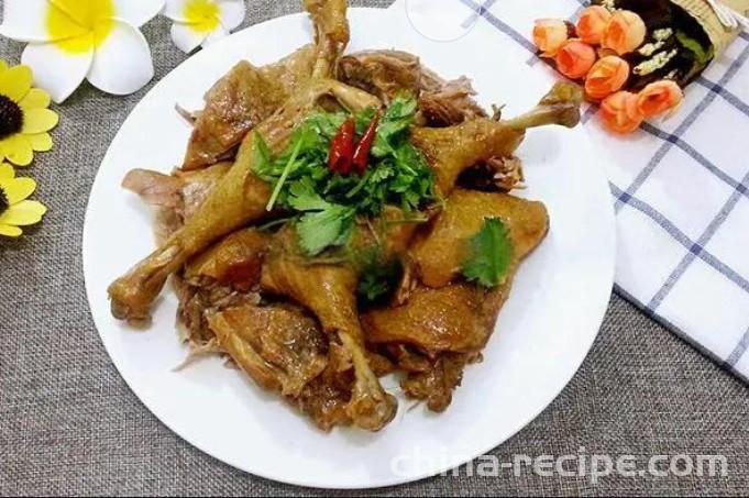 How to make Red-Stewed Duck legs