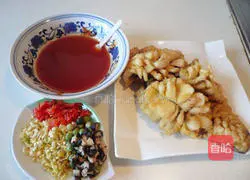 糖醋松鼠鱼的做法图解7