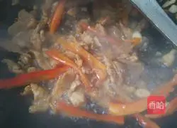 荷兰豆炒肉片的做法图解7
