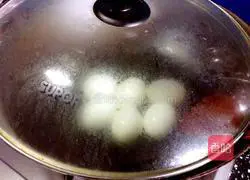 虎皮蛋烧肉的做法图解6