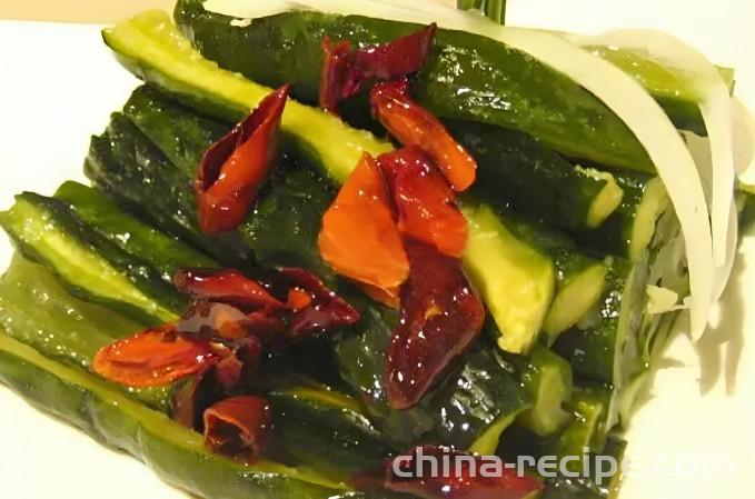 Recipe for Sweet and Sour Cucumber Strips