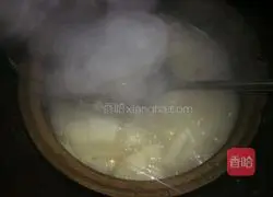 鱼头萝卜汤的做法图解4