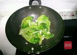 清炒生菜的做法图解4