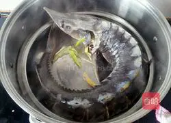 清蒸鲟鱼的做法图解4