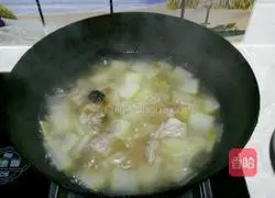 排骨冬瓜汤的做法图解5