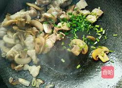蘑菇炒肉的做法图解12