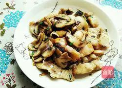 蘑菇炒肉的做法图解15