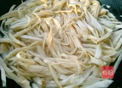 蚝油手撕杏鲍菇的做法图解6