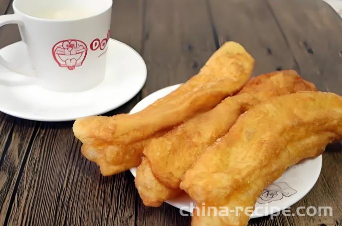 Practice of healthy deep-fried dough sticks