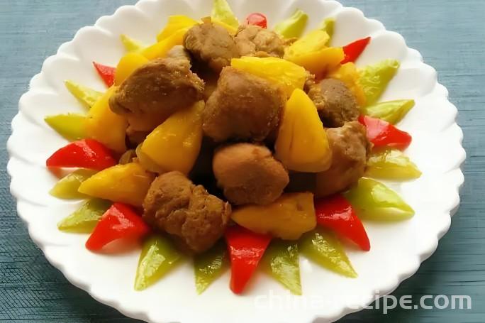The recipe for pineapple duck