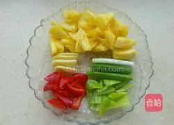 菠萝鸭的做法图解3