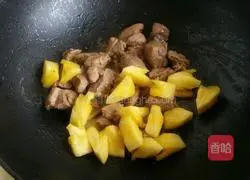 菠萝鸭的做法图解9