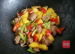 菠萝鸭的做法图解10