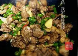 毛豆烧鸭的做法图解6