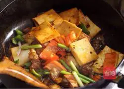干锅千页豆腐的做法图解10