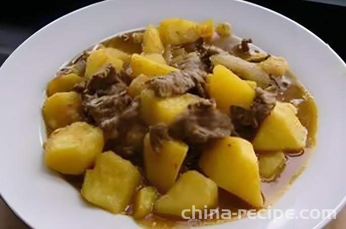 Recipe for Curry Potato Beef