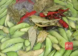 水煮毛豆的做法图解3
