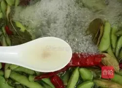 水煮毛豆的做法图解4