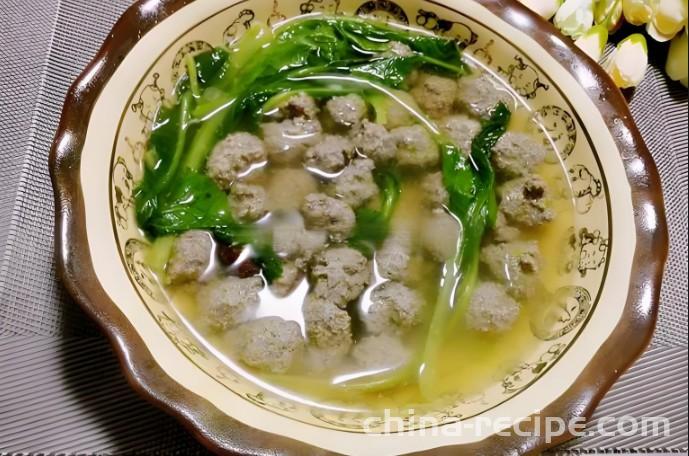 How to make beef Meat-ball soup