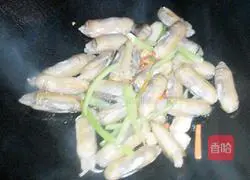 辣炒蛏子的做法图解6