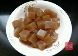 炒凉粉的做法图解2