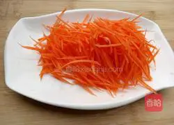 鸡蛋炒粉丝的做法图解4