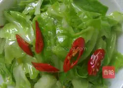 干锅包菜的做法图解5