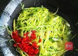 醋溜南瓜丝的做法图解6