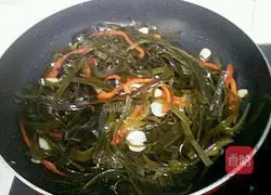 辣炒海带丝的做法图解6