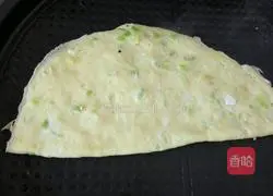 香葱鸡蛋饼的做法图解11