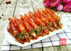 蒜蓉蒸龙虾的做法图解10
