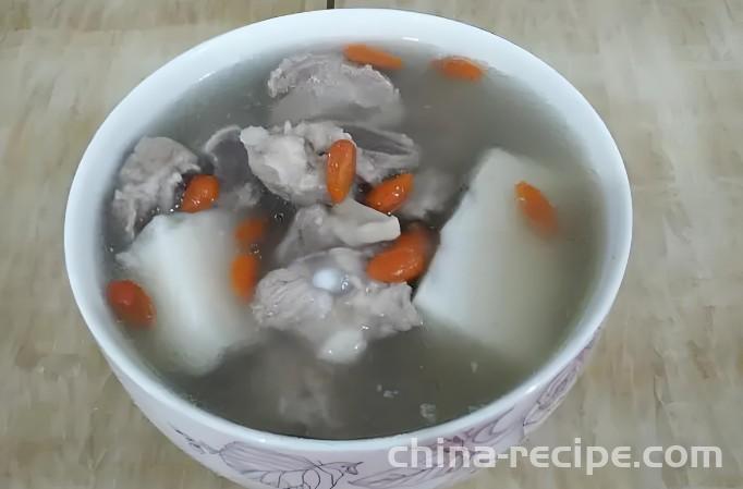 Recipe for Pork Rib and Yam Soup