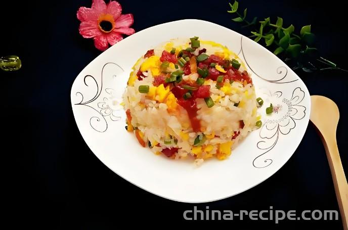 How to make Fried Rice with sausage