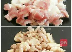 豇豆炒肉的做法图解5