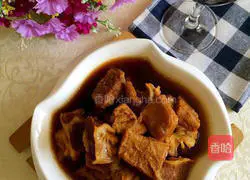 红烧牛腩的做法图解9