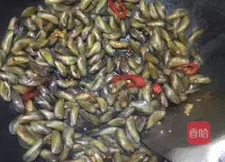 九层塔炒海瓜子的做法图解4