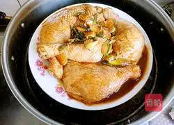 酱香蒸鸡腿的做法图解9