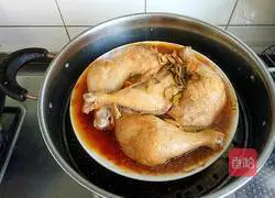 酱香蒸鸡腿的做法图解10