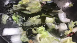 牛肉海带白菜的做法图解9