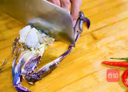 香辣梭子蟹的做法图解1