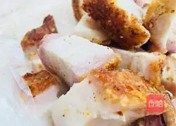 手撕包菜煸澳门烧肉的做法图解3