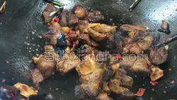 红焖羊肉炖萝卜的做法图解11