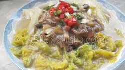 上汤栗子娃娃菜的做法图解13