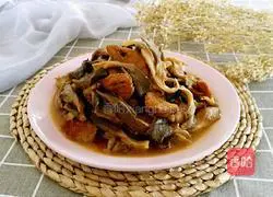肉片炒蘑菇的做法图解12